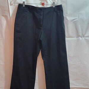 Liz Claiborne Audra, Women's Black Pants, Size 12, Like New